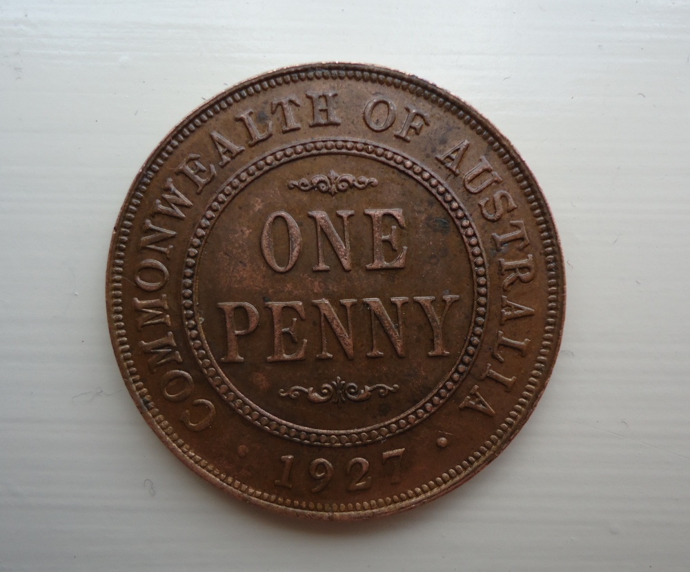 1927-Australian-Penny-Grade